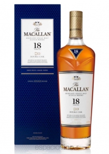 WHISKY SCOTCH SINGLE MALT MACALLAN DOUBLE CASK 18 AÑOS X 700 CC
