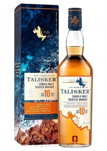 WHISKY SCOTCH SINGLE MALT TALISKER 10 AÑOS X 700 CC