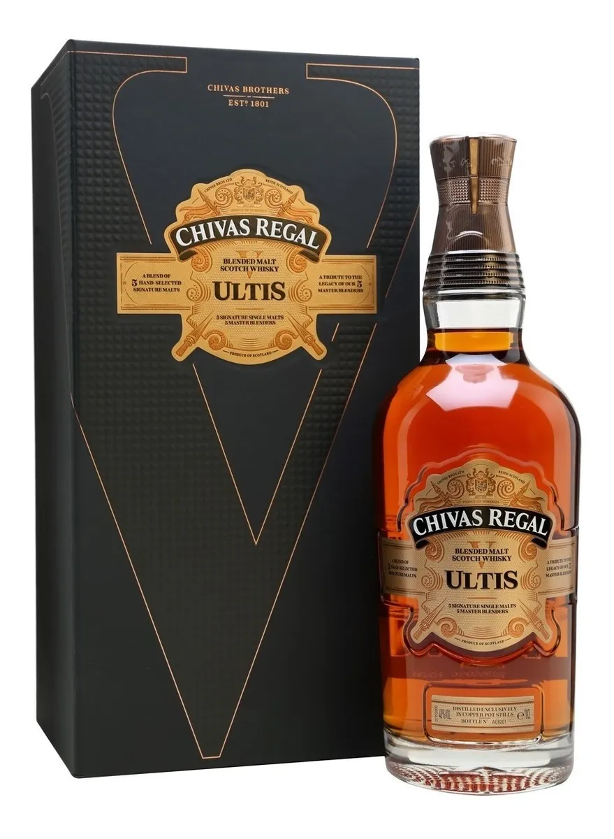 WHISKY SCOTCH BLEND CHIVAS REGAL ULTIS X 750 CC