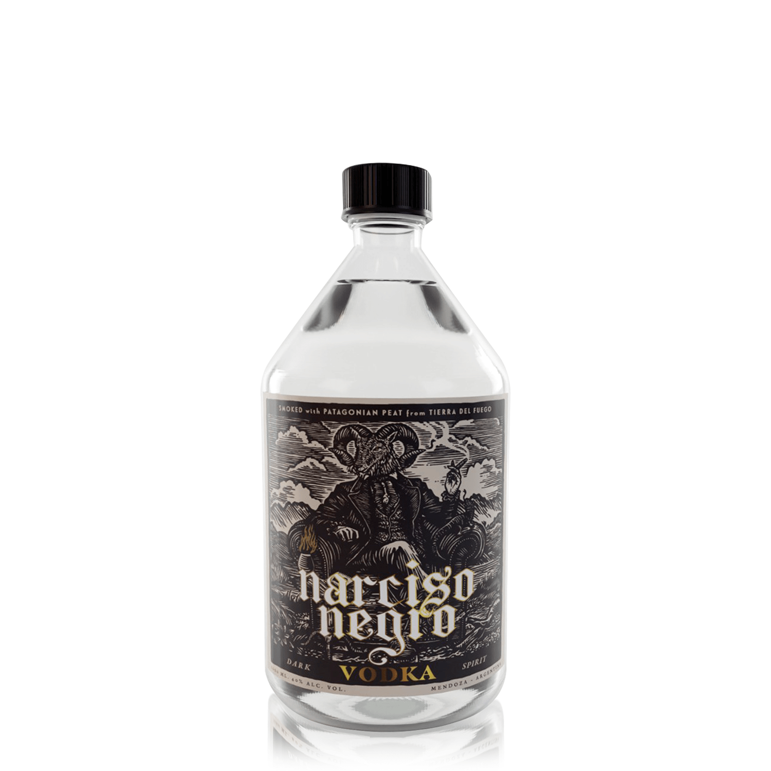 VODKA NARCISO NEGRO CON TURBA X 1000 CC