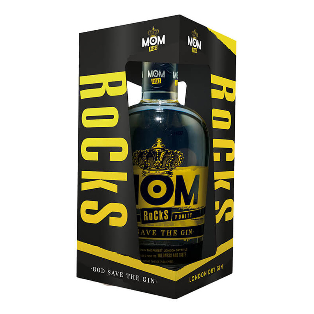 GIN MOM ROCKS GIFT BOX X 700 CC