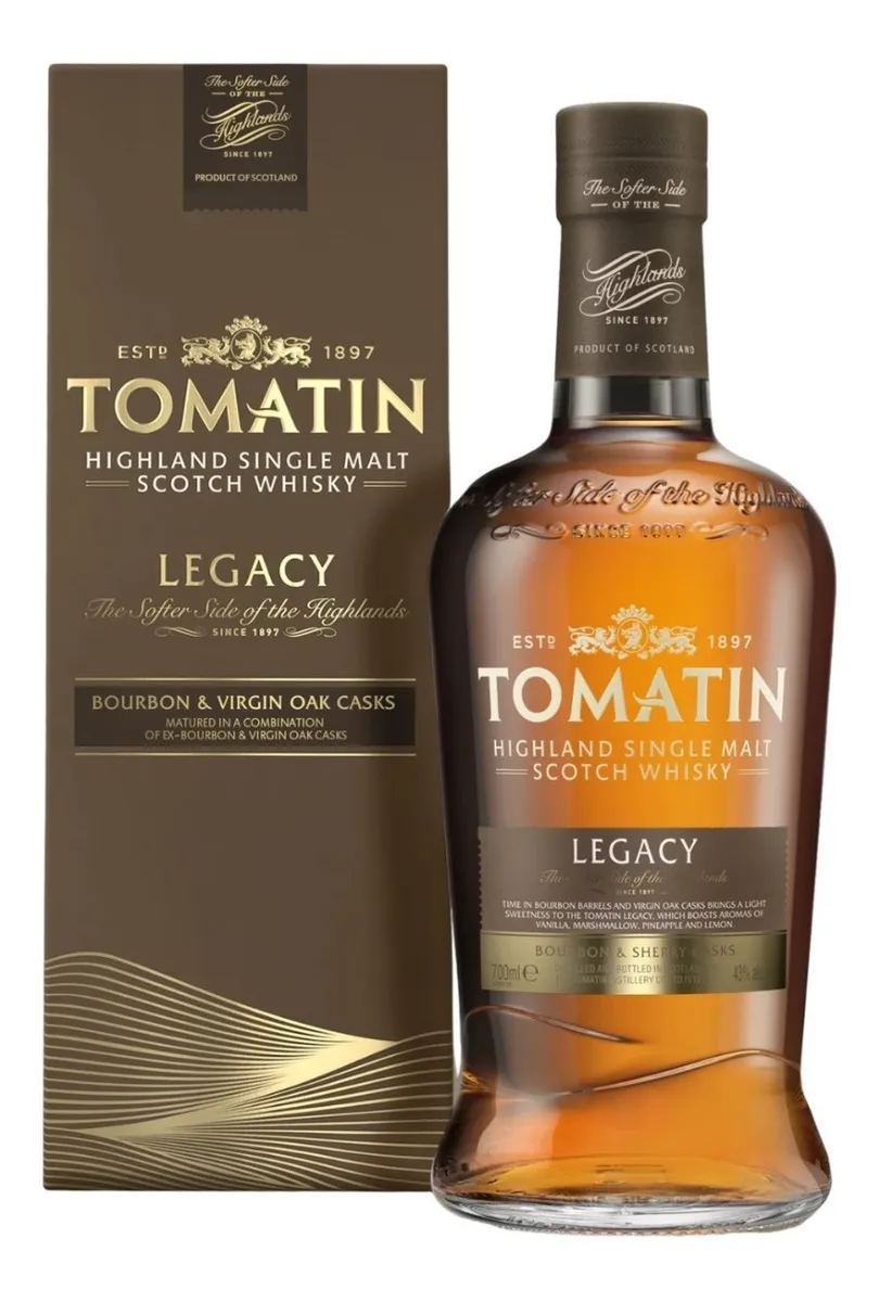 WHISKY SCOTCH SINGLE MALT THE TOMATIN LEGACY X 700 CC