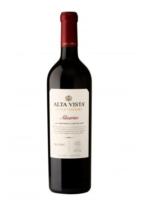 ALTA VISTA SINGLE VINEYARD MALBEC ALIZARINE 2018 X 750 CC