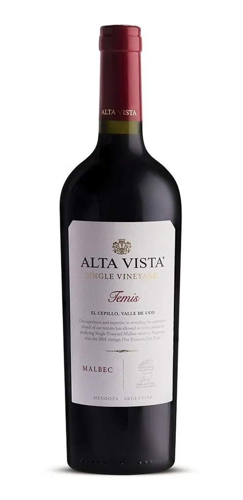 ALTA VISTA SINGLE VINEYARD MALBEC TEMIS 2018 X 750 CC