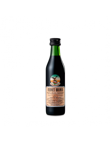 PETACA MINIATURA FERNET BRANCA 12 UD X 50 CC