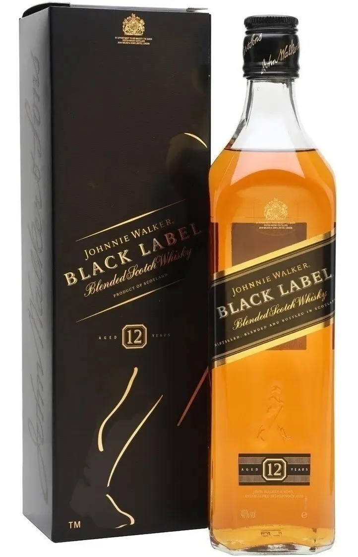 WHISKY SCOTCH BLEND J. WALKER BLACK X 750 CC